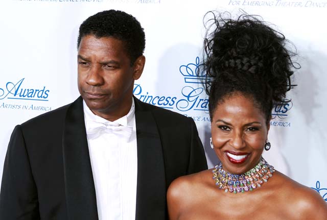 Cheating, Cheats, Pauletta Washington, Denzel Washington, Moves Out, Divorce, Separates, Wife, Married, Marriage, Husband, Cheater, Denzel, Photos, Scandal, Blonde