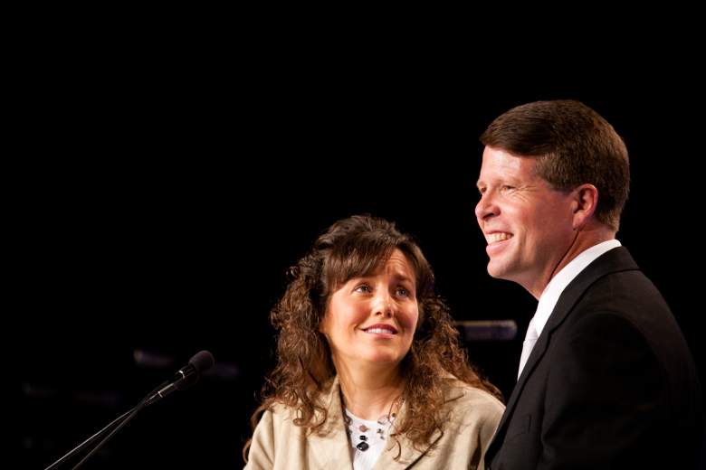 Michelle Duggar (L) and Jim Bob Duggar (Getty)