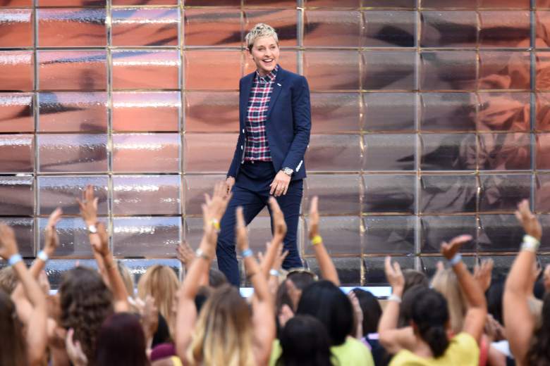 NEW YORK, NY - SEPTEMBER 08: TV show host Ellen Degeneres appears at "The Ellen Degeneres Show" Season 13 Bi-Coastal Premiere at Rockefeller Center on September 8, 2015 in New York City. (Photo by Dave Kotinsky/Getty Images)