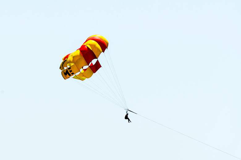 parasailing