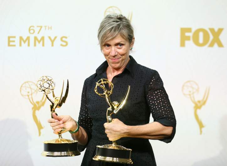 Frances McDormand Emmys, Frances McDormand 2015 emmys, Frances McDormand emmy awards