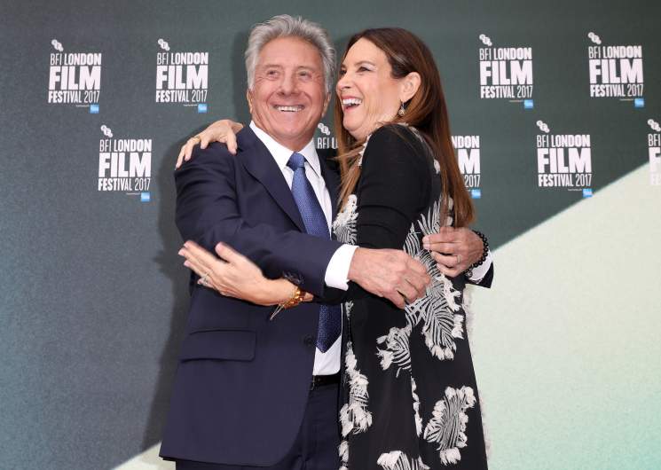 Dustin Hoffman's wife
