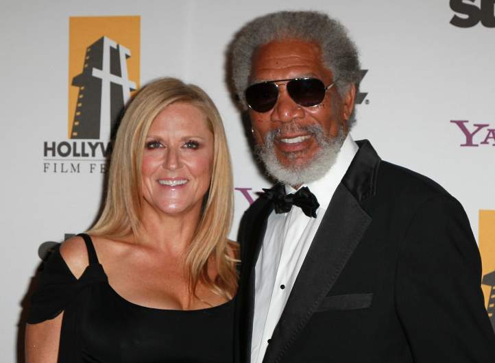 lori mccreary with morgan freeman