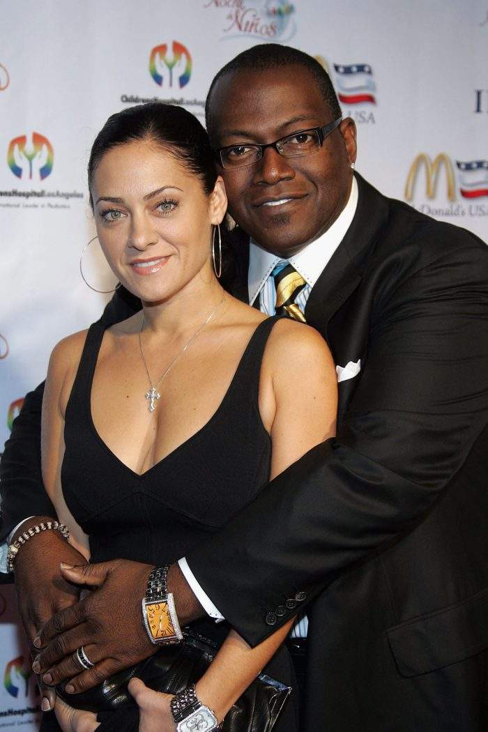 Erika Riker Jackson and Randy Jackson