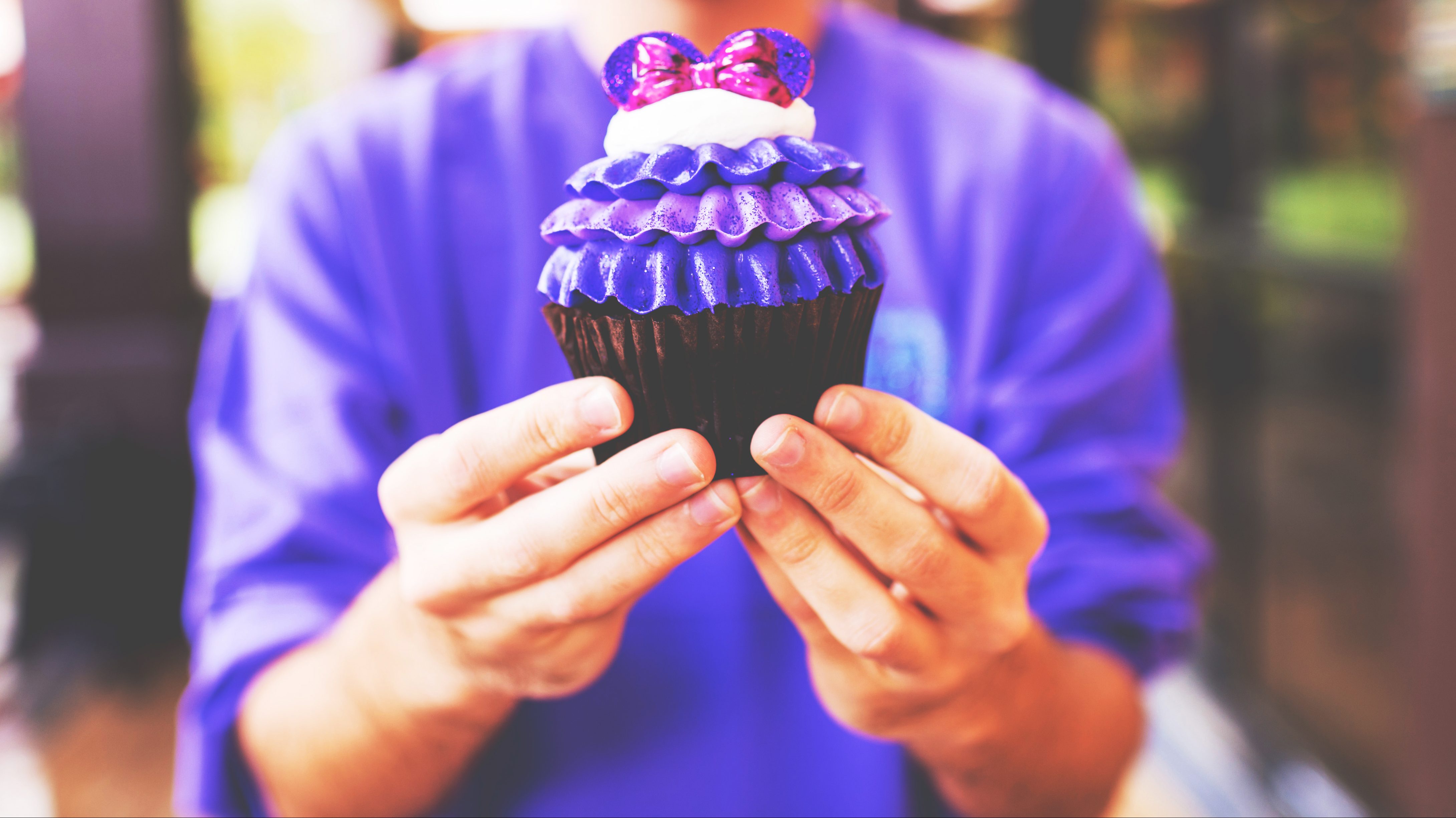Potion Purple cupcake