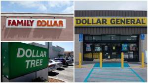 Dollar Stores on New Year's