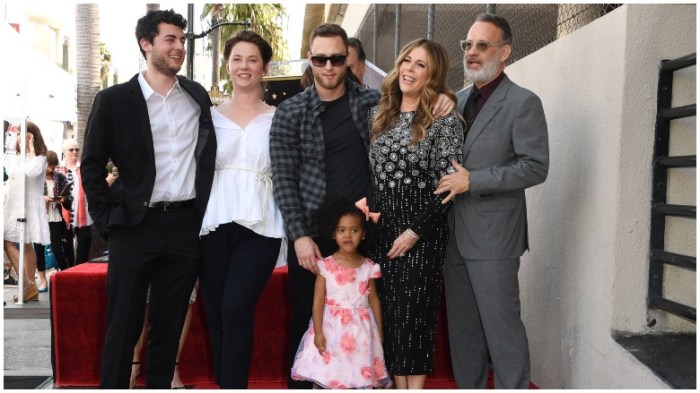 Tom Hanks Kids Family