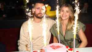 Scott Disick and Sofia Richie enjoy dinner for two