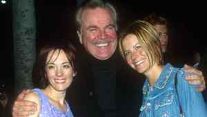 Natasha Gregson Wagner, Robert Wagner and Courtney Wagner