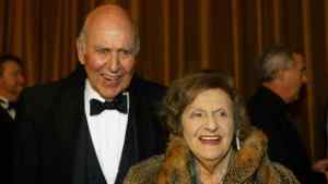 Estelle Reiner and Carl Reiner