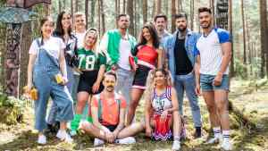 The cast of Killer Camp