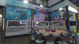 The Big Brother 22 house kitchen