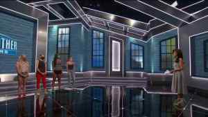Christmas Abbott, Daniele Donato Briones, Nicole Franzel, and Da'Vonne Rogers on the Big Brother 22 premiere