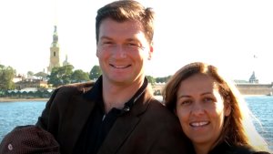 Bruce and Monica Beresford-Redman in a family photo given to 48 Hours.