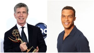 Tom Bergeron and Dale Moss