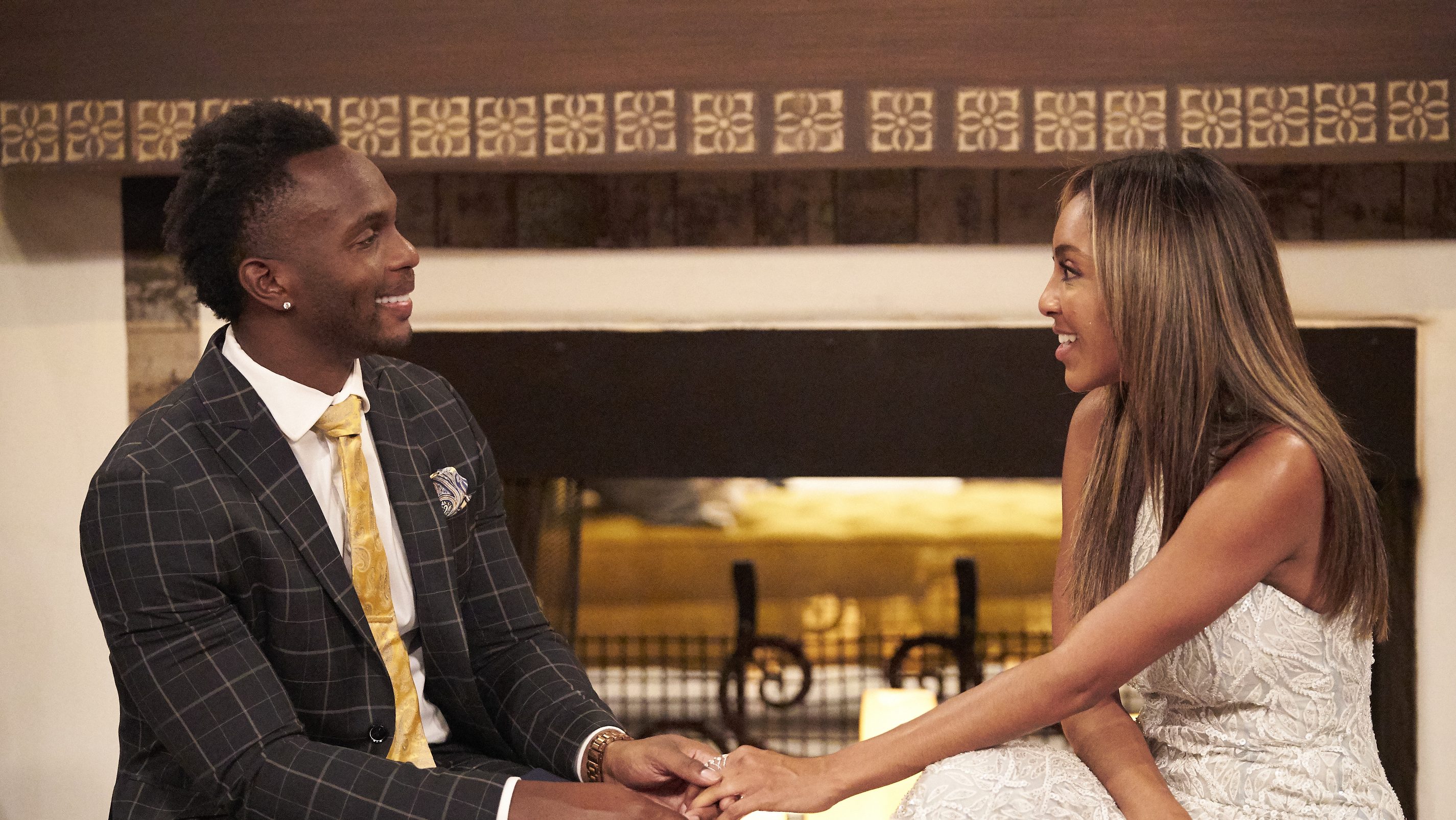 Eazy Nwachukwu and Tayshia Adams