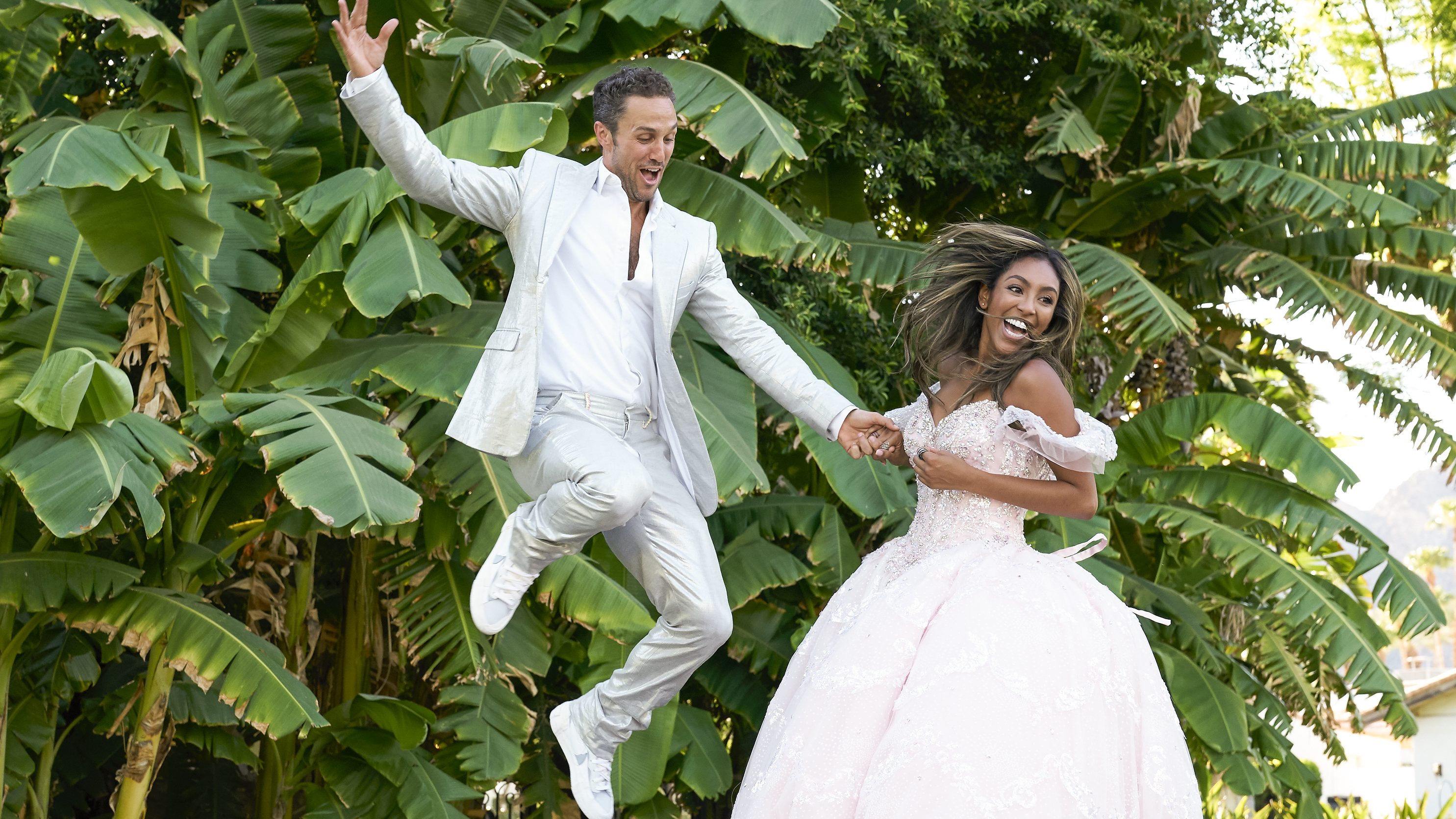 Zac Clark and Tayshia Adams