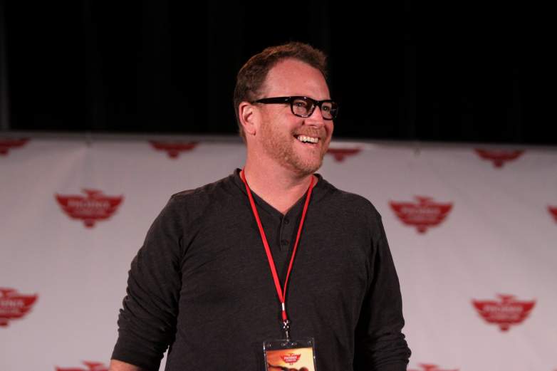 Robert Duncan McNeill, on the Chuck panel, at the Phoenix Comicon in Phoenix, Arizona.