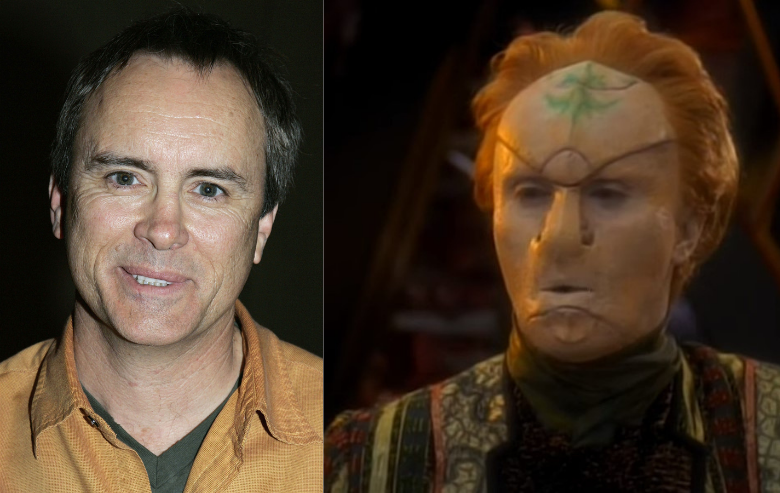 Jeffry Combs and his character Tirino from Star Trek Voyager