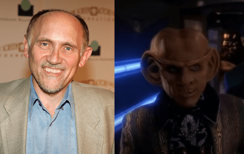 Armin Shimerman and his character Quark from Star Trek Deep Space Nine