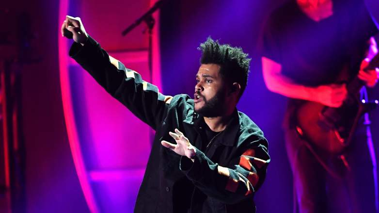 the weeknd performing