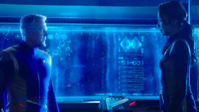 Holo-communication as seen on Star Trek: Discovery