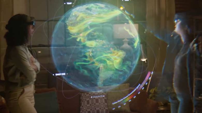 Microsoft's Mesh holo-communications system