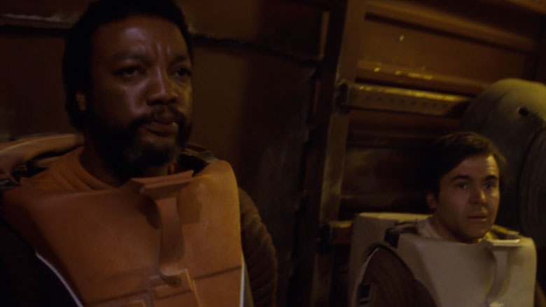 Paul Winfield and Walter Koenig in Wrath.