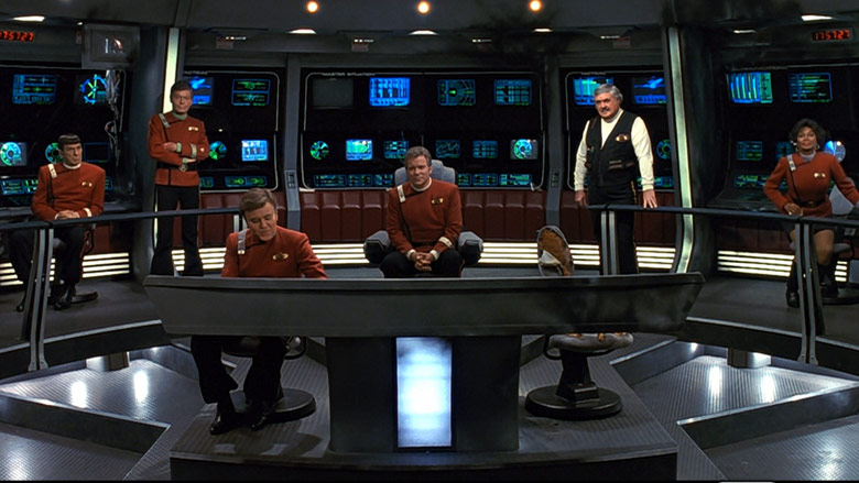 The bridge in The Undiscovered Country