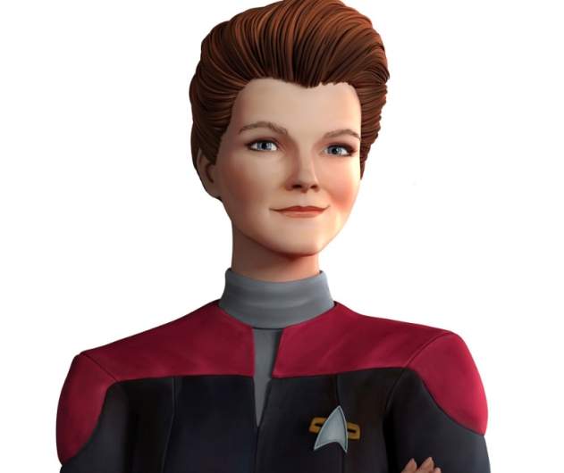 Kate Mulgrew as Janeway of Star Trek: Prodigy