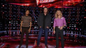 Pictured: Cam Anthony, Blake Shelton, Jordan Matthew Young