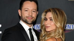 Pasha Pashkov and Daniella Karagach attend the 24th Family Film Awards