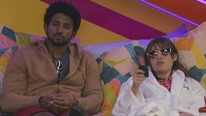 Kyland Young and Sarah Beth Steagull in the 'Big Brother 23' house