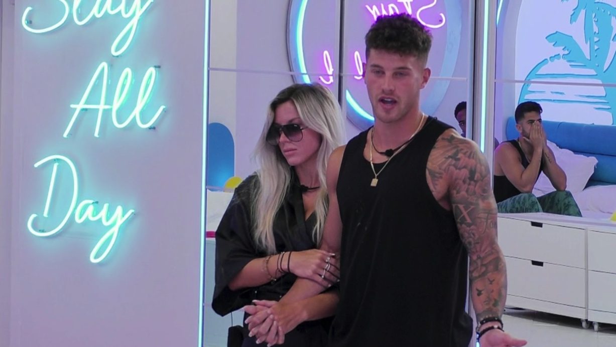 Shannon and Josh Love Island