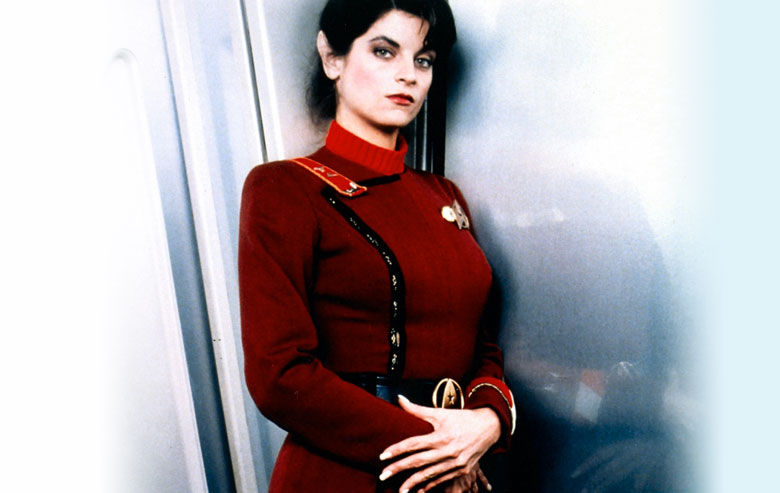 Kirstie Alley as Saavik