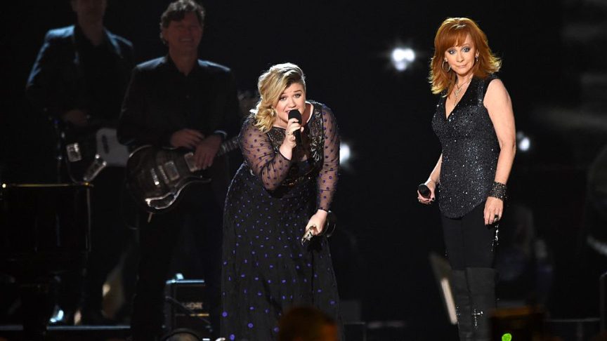 Kelly Clarkson and Reba