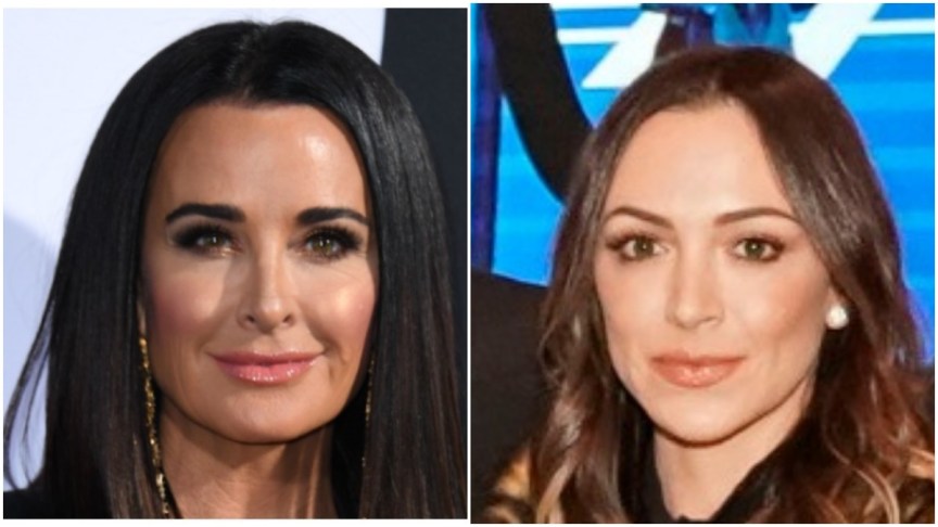 Kyle Richards Farrah Aldjufrie