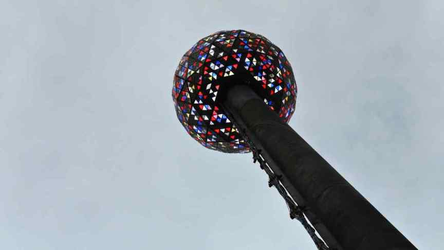 Watch the ball drop live