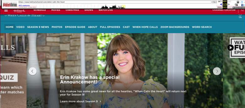 November WCTH webpage