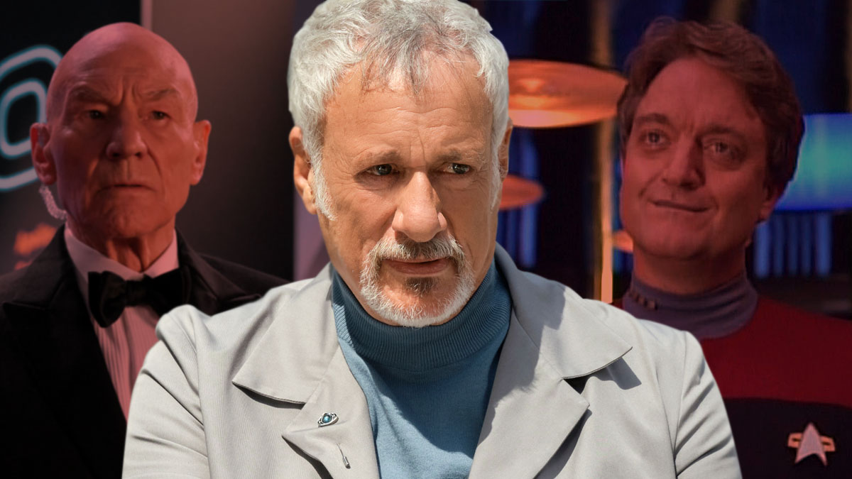 Picard, Q, and Q