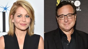 Candace Cameron Bure and Bob Saget