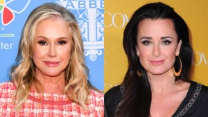 Kathy Hilton and Kyle Richards.
