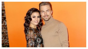 Hayley Erbert and Derek Hough.
