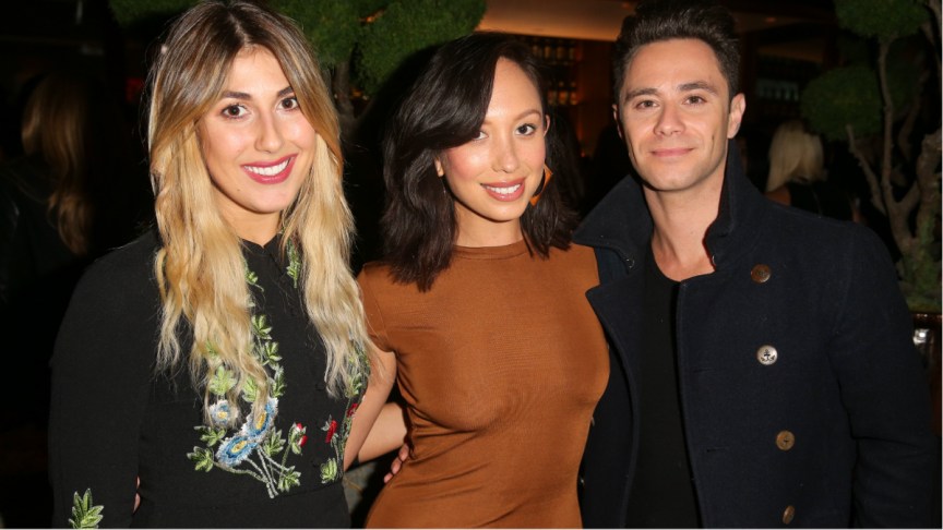 Emma Slater, Cheryl Burke, and Sasha Farber