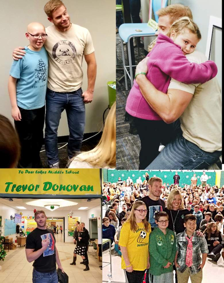 Trevor Donovan and Team Upstanders