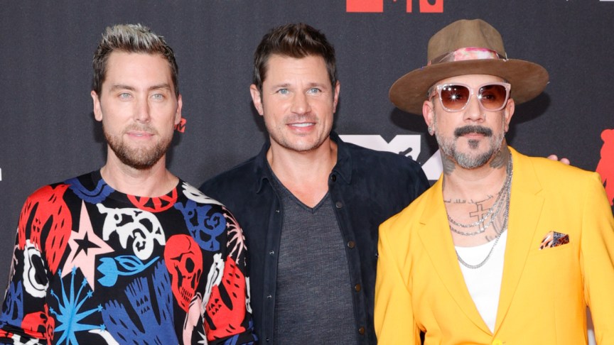 Lance Bass, Nick Lachey, AJ McLean.
