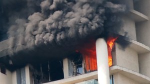 Apartment fire