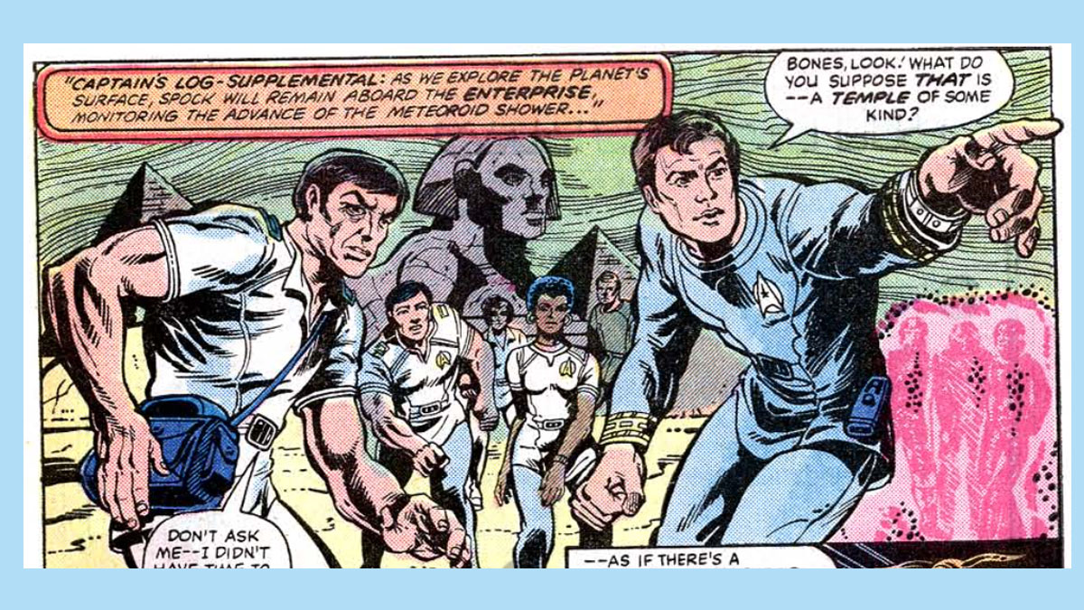 Marvel Comics’ take on “Star Trek” and Ancient Egypt