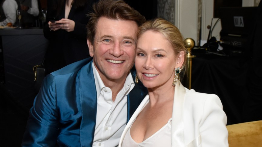 Robert and Kym Herjavec.