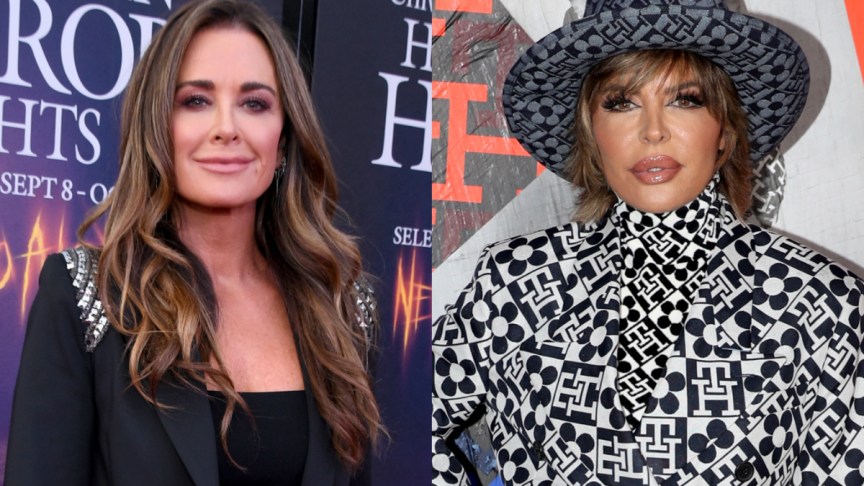 Kyle Richards and Lisa Rinna